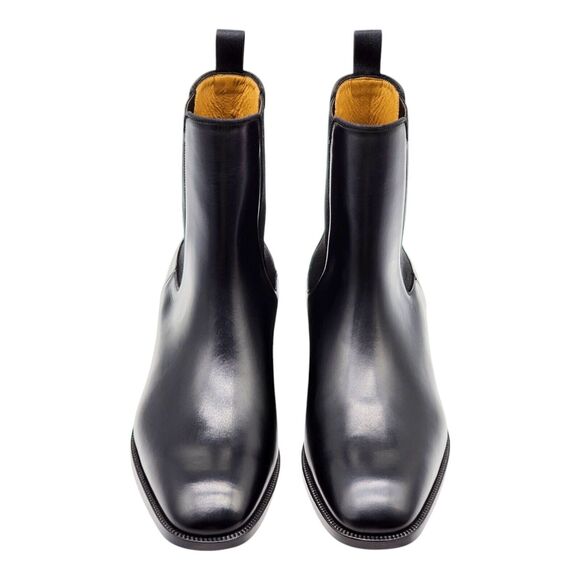 Christian Louboutin Samson Calf Leather Boots - Black EU 41 / US 8 $1395 - Picture 5 of 9